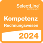 Logo: SelectLine Software Kompetenz Rechnungswesen 2024